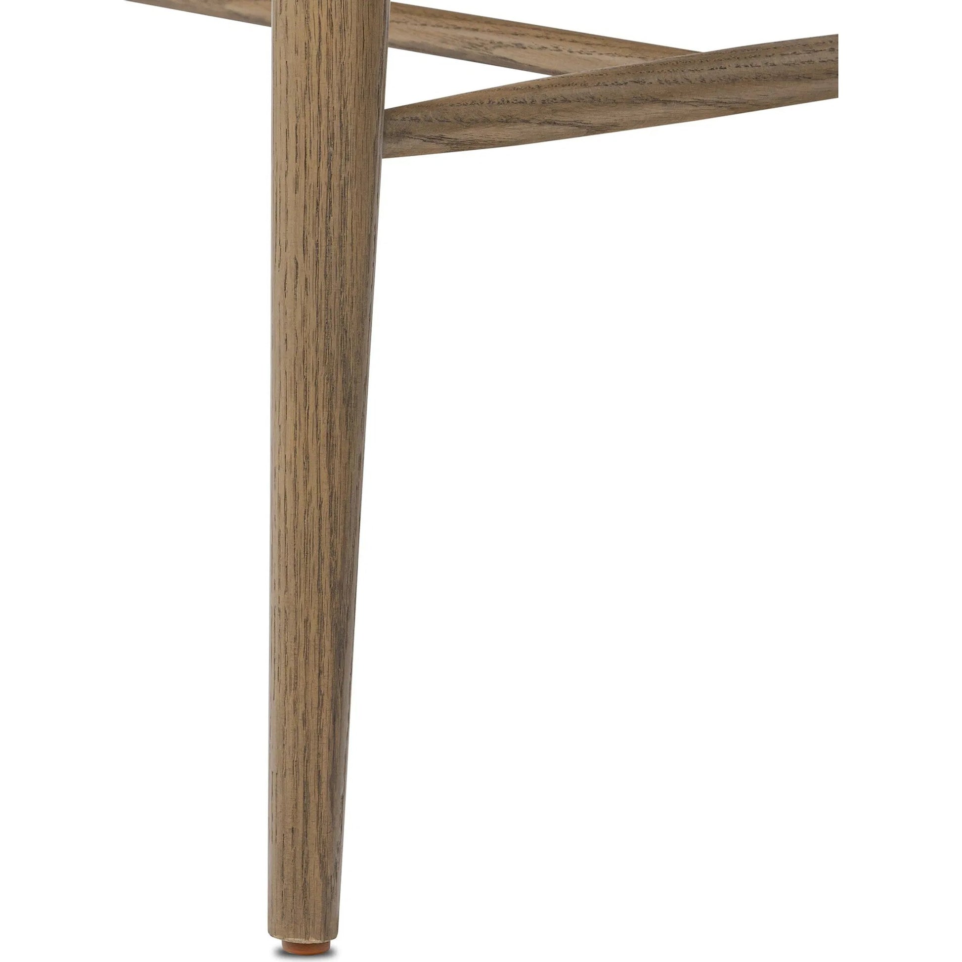 Kershaw Dining Chair by Four Hands in natural rush, smoked oak. Made from rush, solid oak in a traditional style.