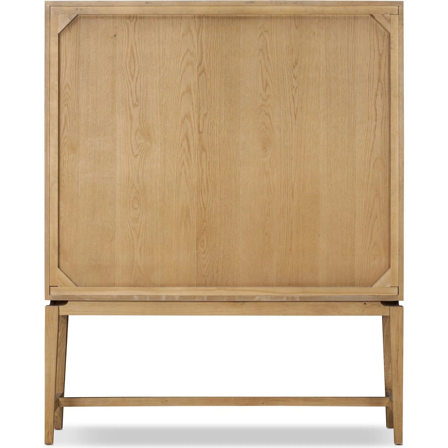 004 SI-2327543 | Additional Silo | Bergstrom Cabinet by Four Hands in warm natural oak veneer. Made from thick oak veneer, solid oak in a modern style.