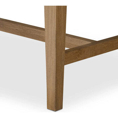 Bergstrom Cabinet by Four Hands in warm natural oak veneer. Made from thick oak veneer, solid oak in a modern style.