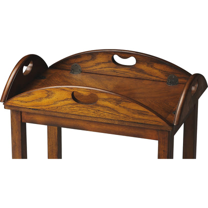 Carlisle Butler Table by Butler Specialty Company. Made from rubberwood solids, mdf, cherry veneer in a traditional style.