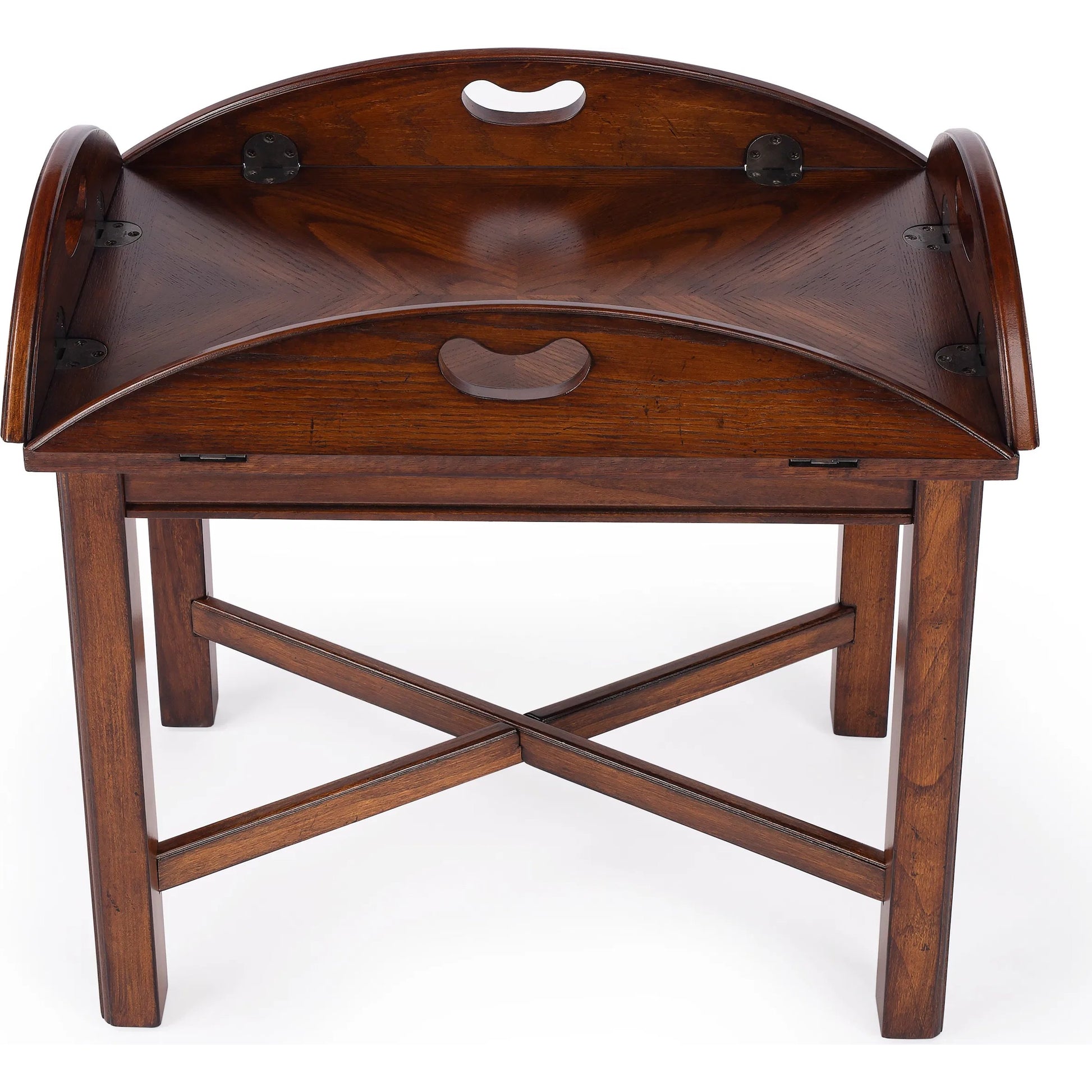 Carlisle Butler Table by Butler Specialty Company. Made from rubberwood solids, mdf, cherry veneer in a traditional style.