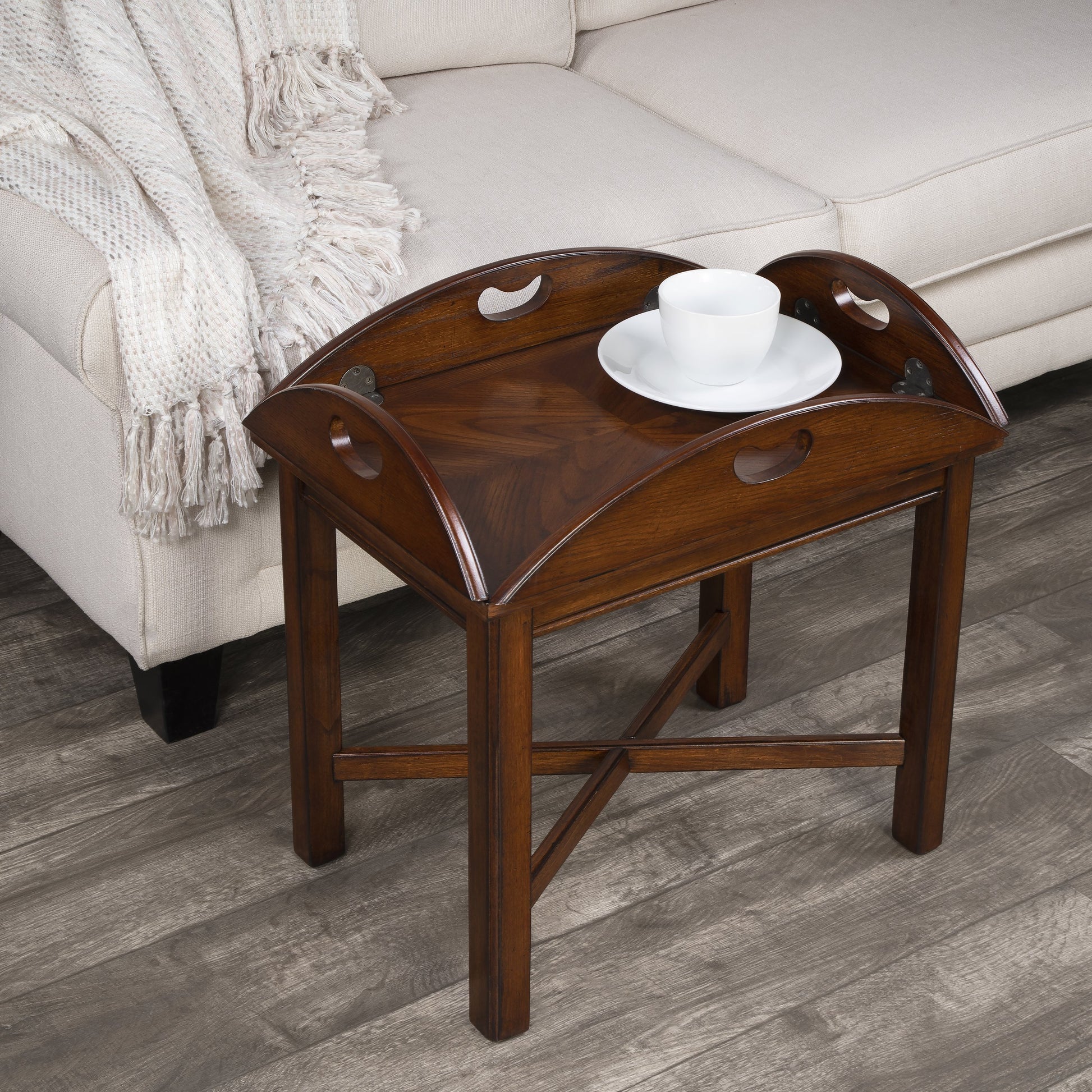 Carlisle Butler Table by Butler Specialty Company. Made from rubberwood solids, mdf, cherry veneer in a traditional style.