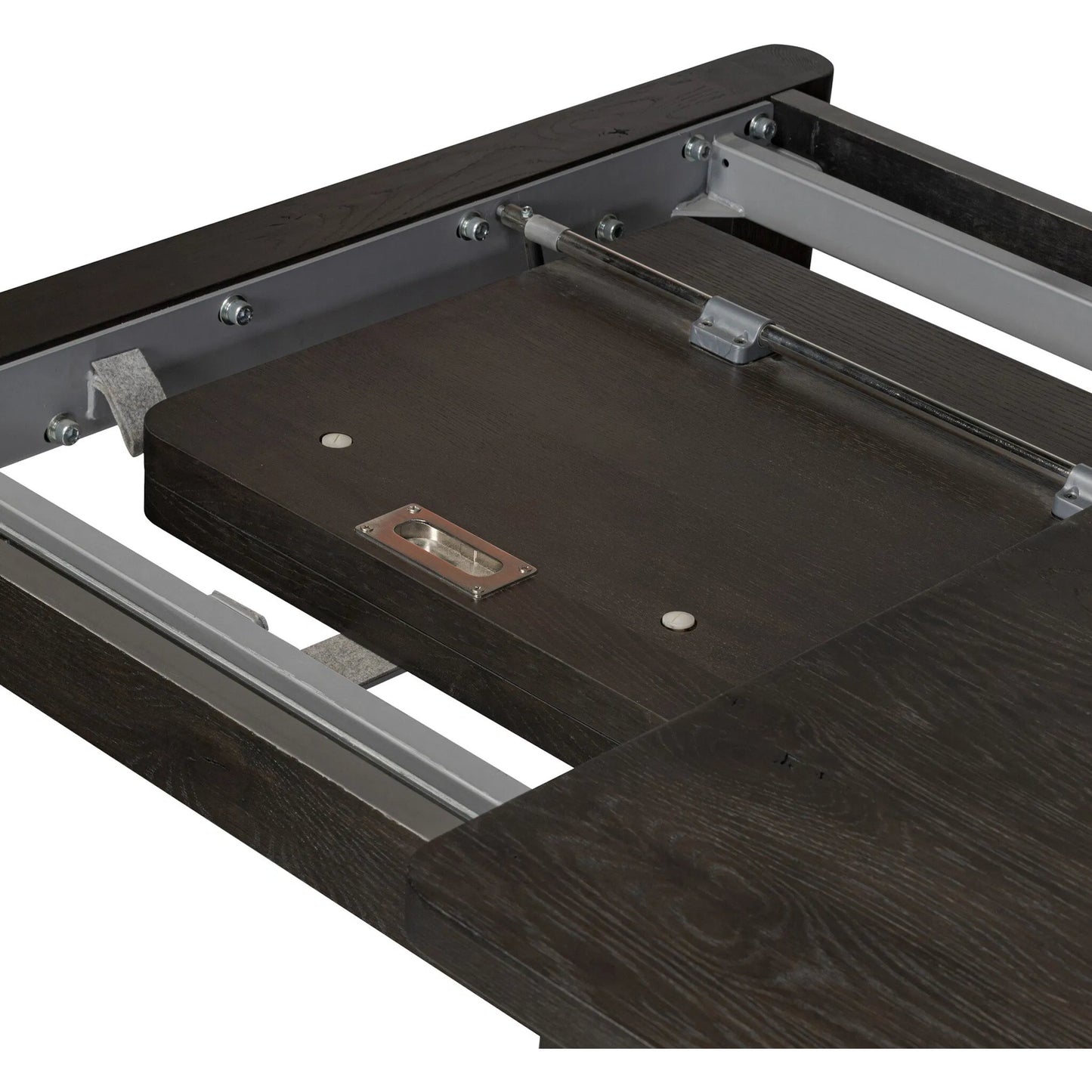 019 SI-2320194 | Closeup | Noeline Extension Dining Table by Four Hands. Made from unique in a transitional style.