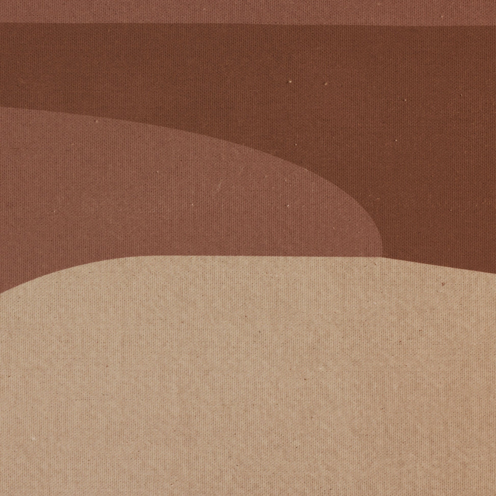 Tonal Study I by Coup D'Esprit by Four Hands in rustic walnut. Made from rustic walnut, fredrix 558 raw canvas in a modern style.