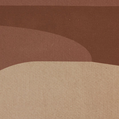 Tonal Study I by Coup D'Esprit by Four Hands in rustic walnut. Made from rustic walnut, fredrix 558 raw canvas in a modern style.