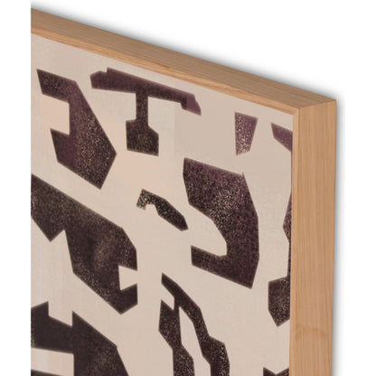 Block Onyx I by Coup d’Esprit by Four Hands. Made from vertical grain floater white oak, maple panel in a modern style.