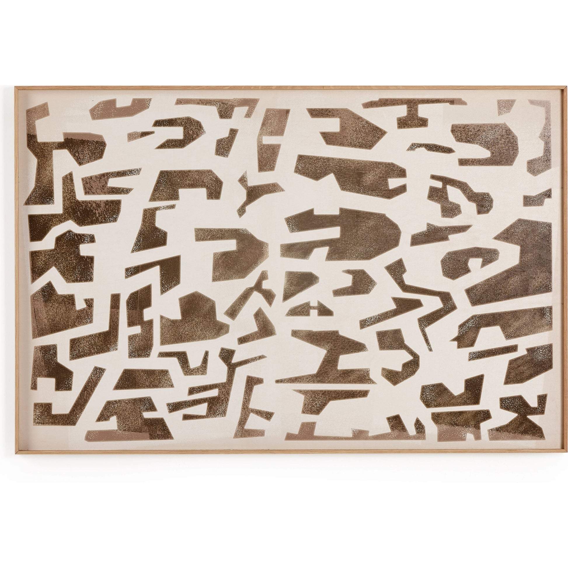 Block Sand II by Coup d’Esprit by Four Hands. Made from vertical grain floater white oak, maple panel in a modern style.