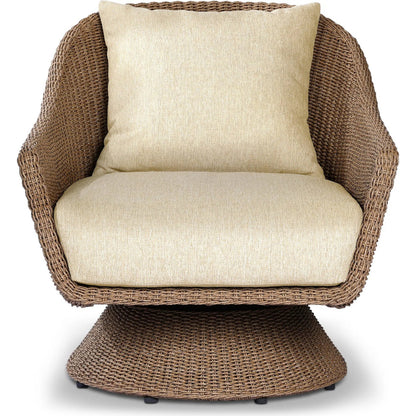 Koe Outdoor Chair by Four Hands in ellor beige, faux dark hyacinth. Made from 100% olefin, 100% polyethylene in a rustic style.