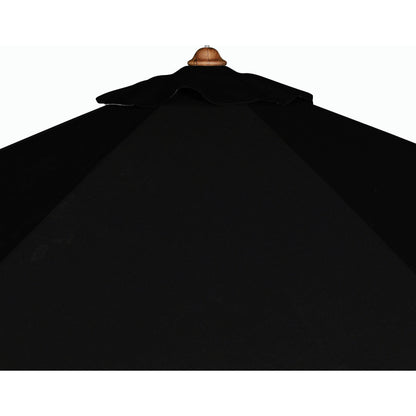 Baska Outdoor Round Umbrella by Four Hands. Made from 100% acrylic, solid fsc®-certified teak in a modern style.
