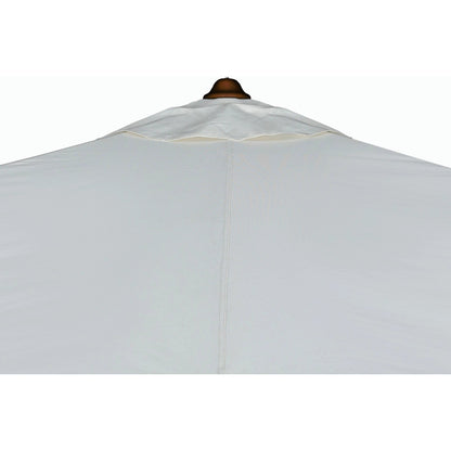 Baska Outdoor Rectangular Umbrella by Four Hands. Made from 100% acrylic, solid fsc®-certified teak in a modern style.