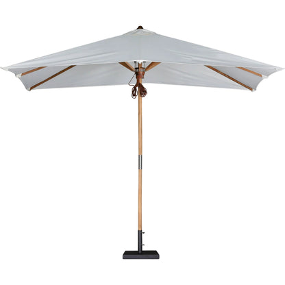Baska Outdoor Rectangular Umbrella by Four Hands. Made from 100% acrylic, solid fsc®-certified teak in a modern style.