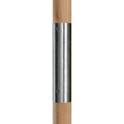 Baska Outdoor Rectangular Umbrella by Four Hands. Made from 100% acrylic, solid fsc®-certified teak in a modern style.