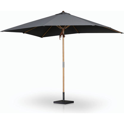 Baska Outdoor Rectangular Umbrella by Four Hands. Made from 100% acrylic, solid fsc®-certified teak in a modern style.