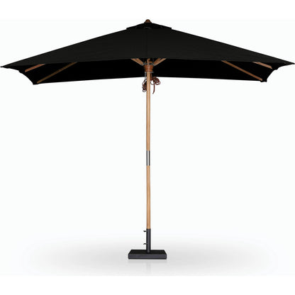 Baska Outdoor Rectangular Umbrella by Four Hands. Made from 100% acrylic, solid fsc®-certified teak in a modern style.
