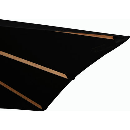 Baska Outdoor Rectangular Umbrella by Four Hands. Made from 100% acrylic, solid fsc®-certified teak in a modern style.