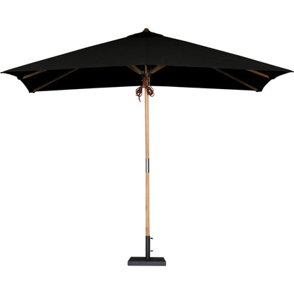 Baska Outdoor Rectangular Umbrella by Four Hands. Made from 100% acrylic, solid fsc®-certified teak in a modern style.