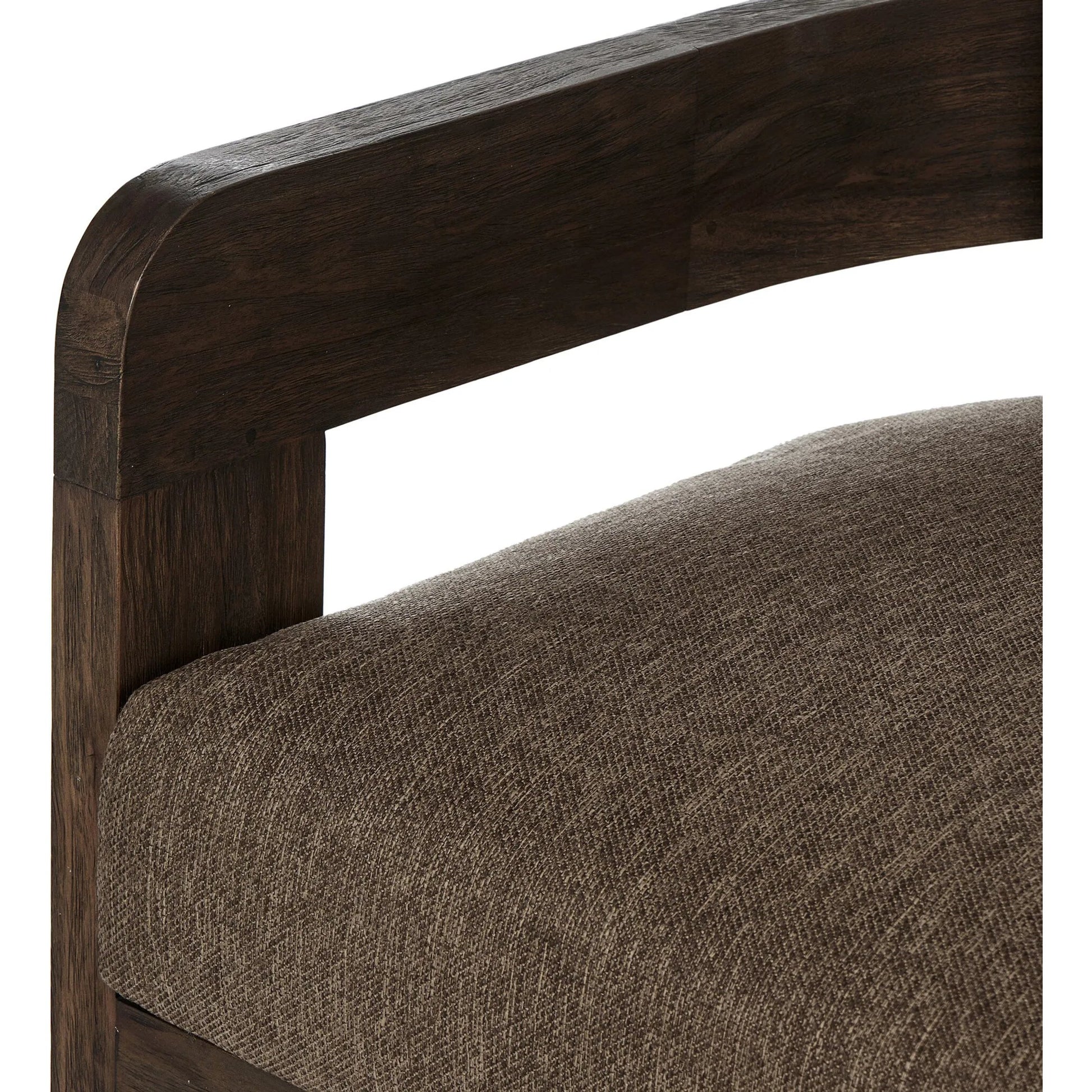 Jackson Outdoor Sofa by Four Hands. Made from 100% olefin, solid fsc®-certified teak, 91% polyurethane foam pad, 9% polyester fiber batting in a modern style.