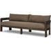Jackson Outdoor Sofa by Four Hands. Made from 100% olefin, solid fsc®-certified teak, 91% polyurethane foam pad, 9% polyester fiber batting in a modern style.
