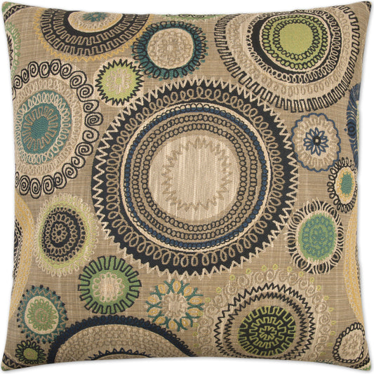 Riollo by DV Kap Home in green, azure. Made from 100% polyester in a modern style.