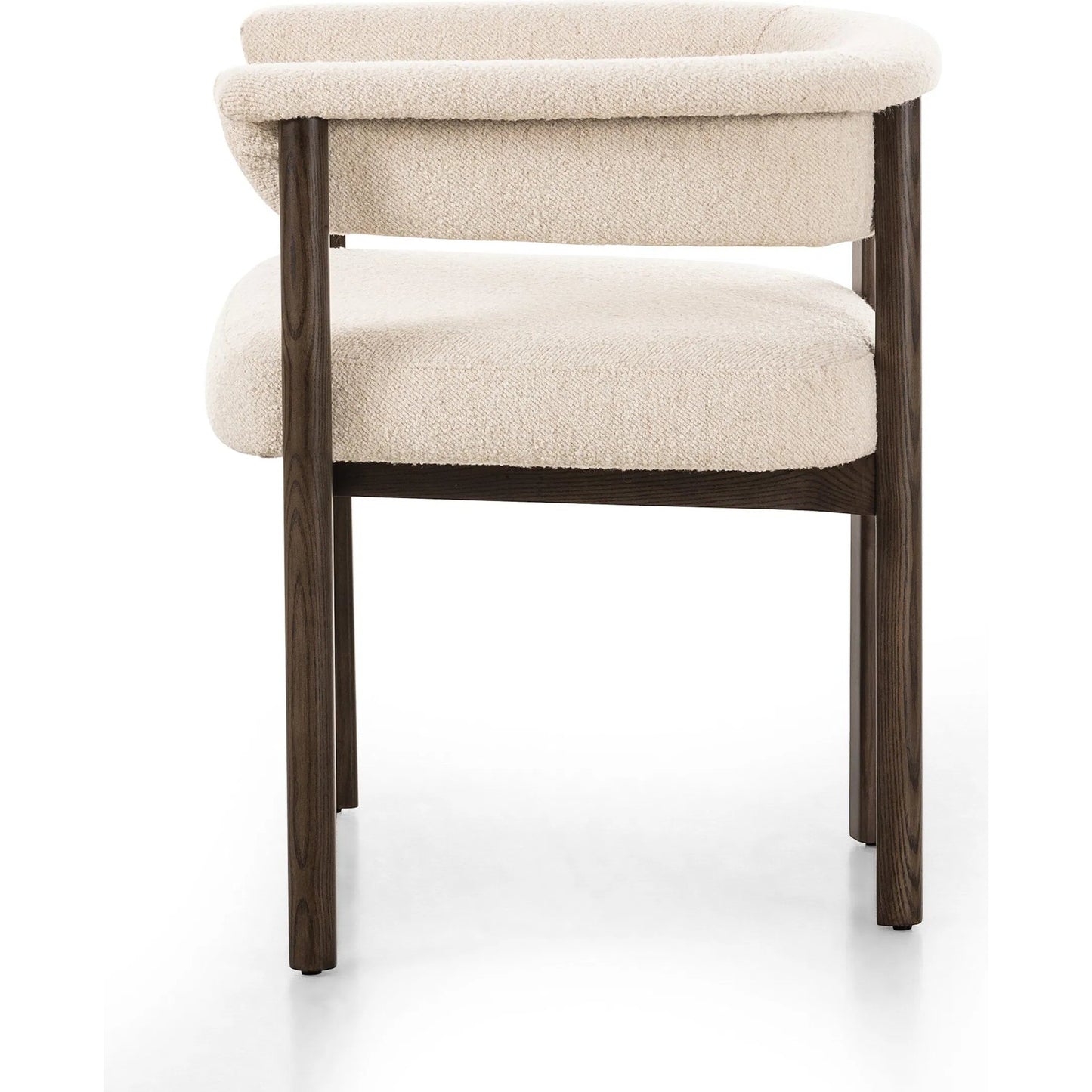 003 SI-2524080 | Additional Silo | Cassie Dining Chair by Four Hands in charter oatmeal, sienna ash. Made from 69% polyester, 23% acrylic, 8% flax/linen, solid ash in a transitional style.
