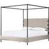 Knoll Natural, Waxed Black (PC), Distressed Brown / King