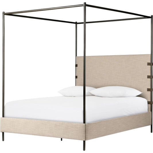 Anderson Canopy Bed by Four Hands. Made from unique in a modern style.