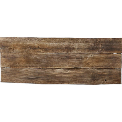 Elio Coffee Table by Four Hands in burnt bleached oak. Made from solid oak in a modern style.