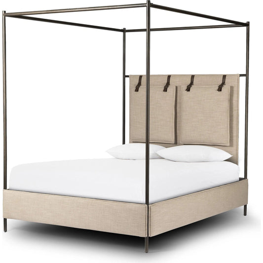 Leigh Canopy Bed by Four Hands. Made from unique in a unique style.