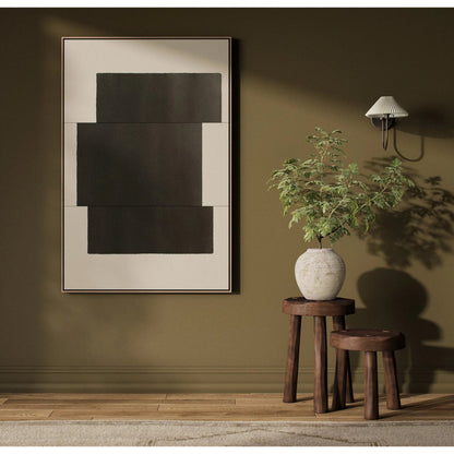Sarsen by FH Art Studio by Four Hands. Made from raw canvas in a modern style.