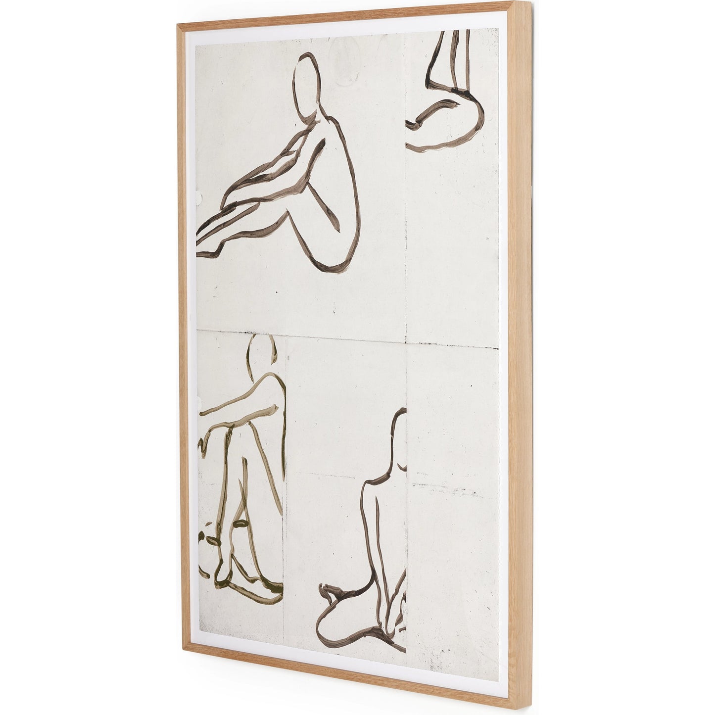 008 SI-2074283 | Additional Silo | Figure Study by Coup d’Esprit by Four Hands. Made from vertical grain white oak, acrylic glazing in a modern style.