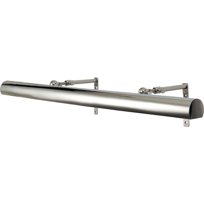 Vernon Picture Light by Hudson Valley. Made from brass in a traditional style.