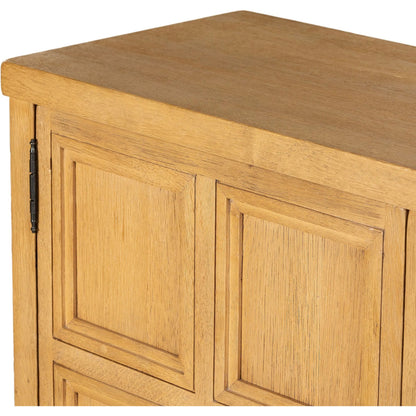 Tamara Sideboard by Four Hands in worn oak veneer. Made from thick oak veneer, solid oak in a unique style.
