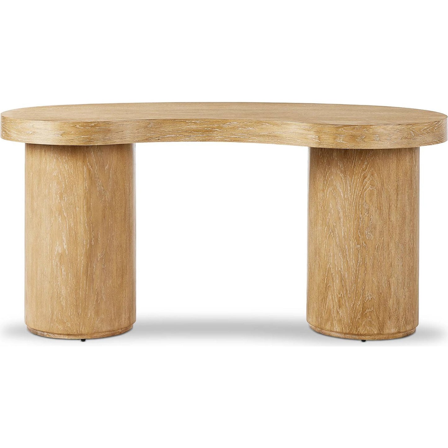 004 SI-2320149 | Additional Silo | Leeds Desk by Four Hands in blonde oak veneer. Made from oak veneer in a transitional style.