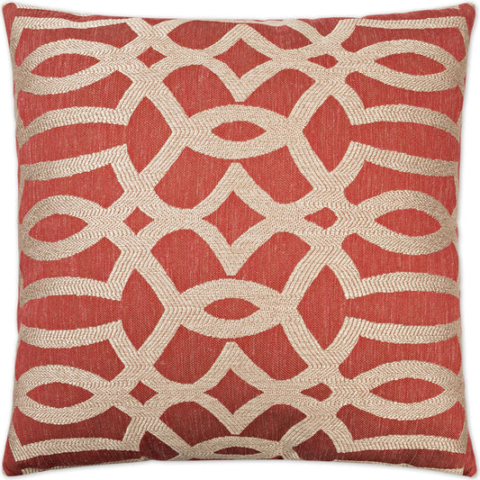 Neron Pillow by DV Kap Home. Made from 64.7% polyester, 16.8% acrylic, 14.4% viscose, 4.1% linen in a unique style.