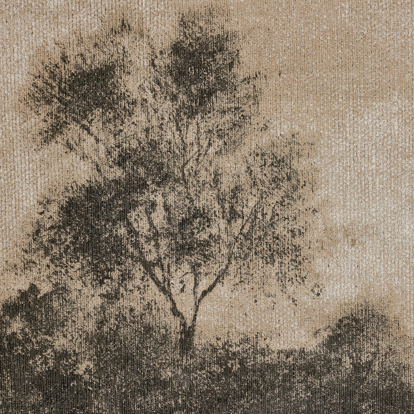 010 SI-2158198 | Closeup | Hillside Haze by Aileen Fitzgerald by Four Hands. Made from 77% polyester, 23% cotton in a modern style.