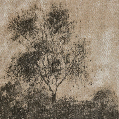 Hillside Haze by Aileen Fitzgerald by Four Hands. Made from 77% polyester, 23% cotton in a modern style.