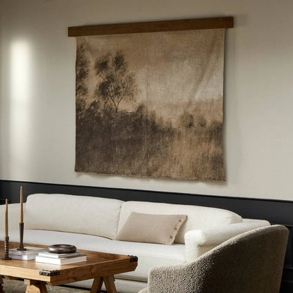 Hillside Haze by Aileen Fitzgerald by Four Hands. Made from 77% polyester, 23% cotton in a modern style.