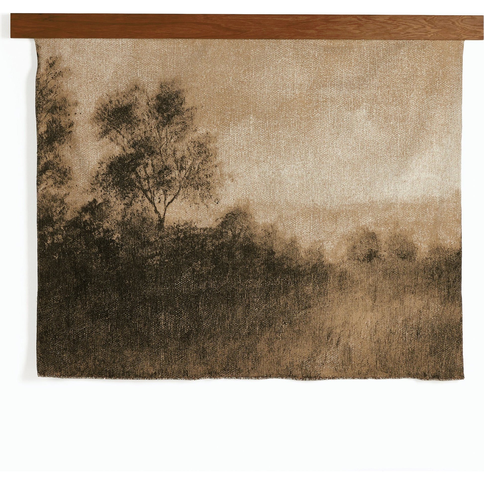 Hillside Haze by Aileen Fitzgerald by Four Hands. Made from 77% polyester, 23% cotton in a modern style.