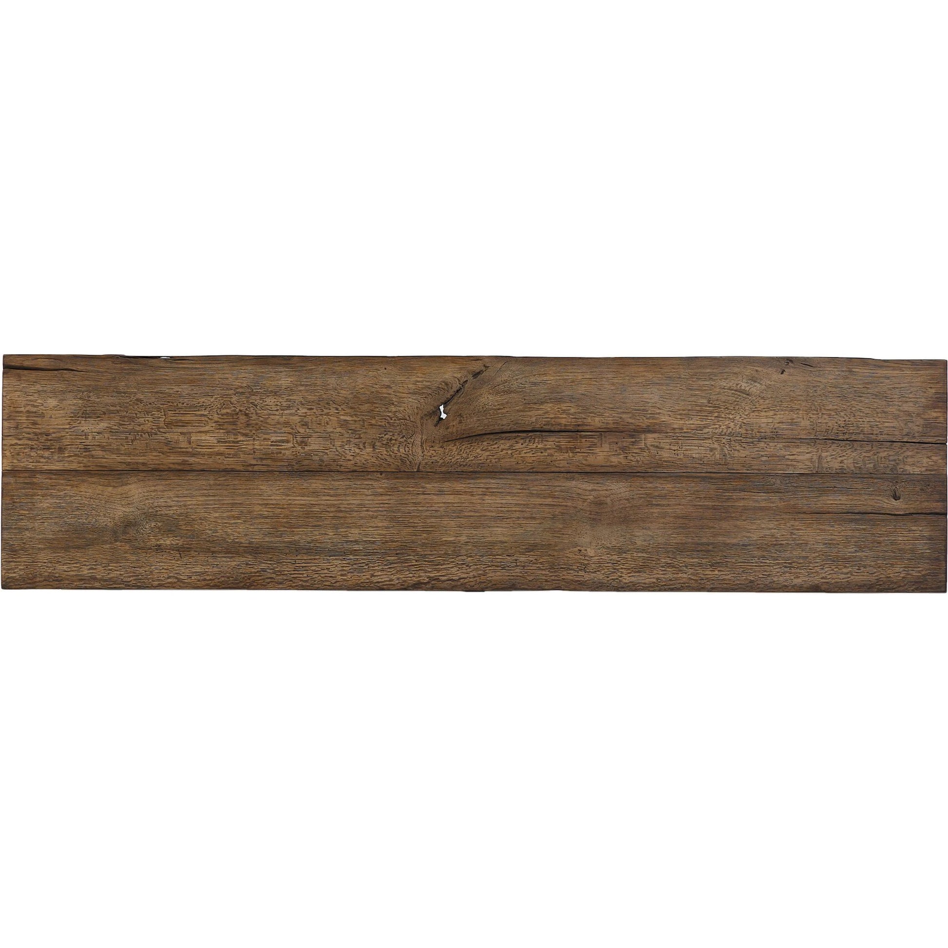 Elio Accent Bench by Four Hands in burnt bleached oak. Made from solid oak in a unique style.
