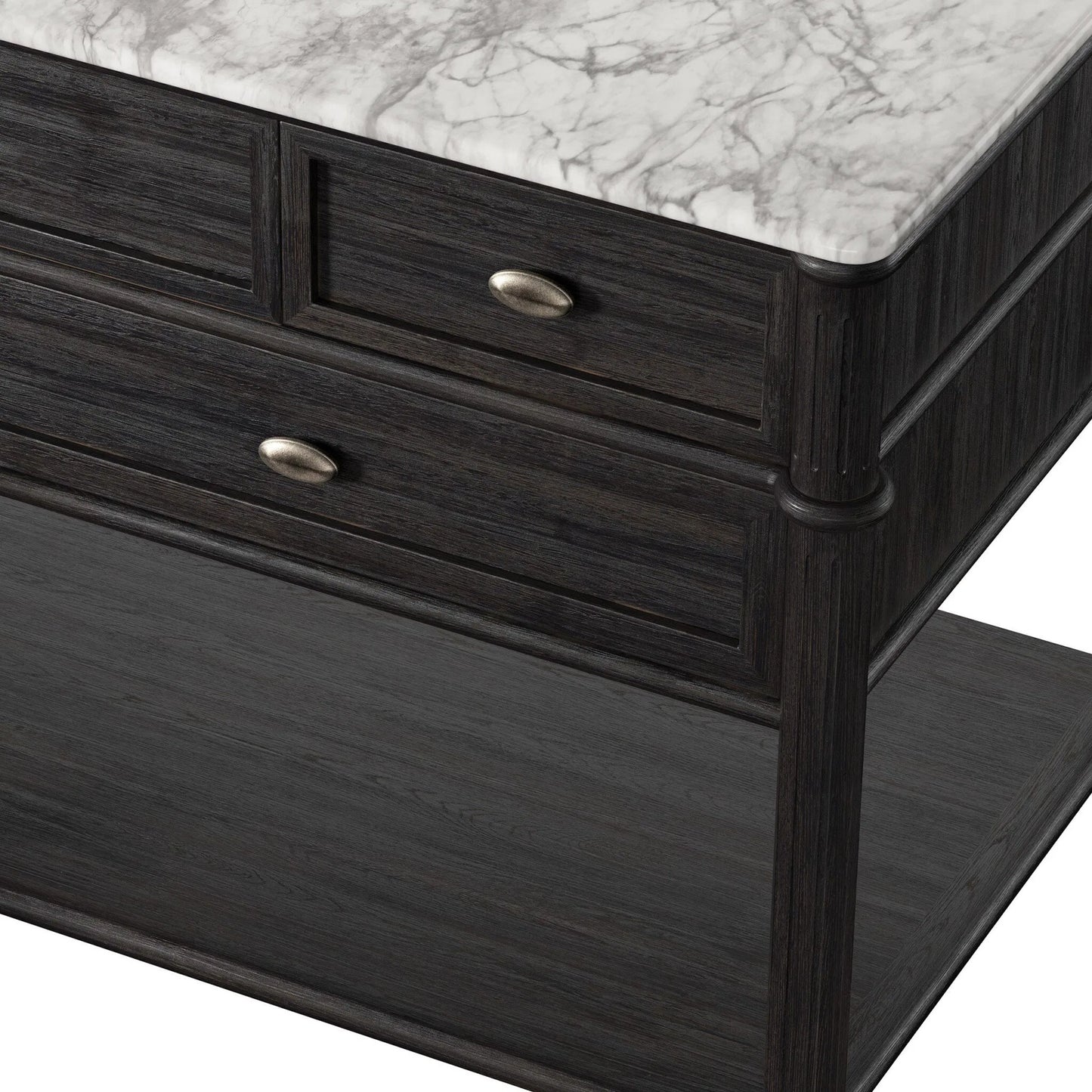 012 SI-2377106 | Closeup | Toulouse Single Wide Vanity by Four Hands. Made from unique in a unique style.