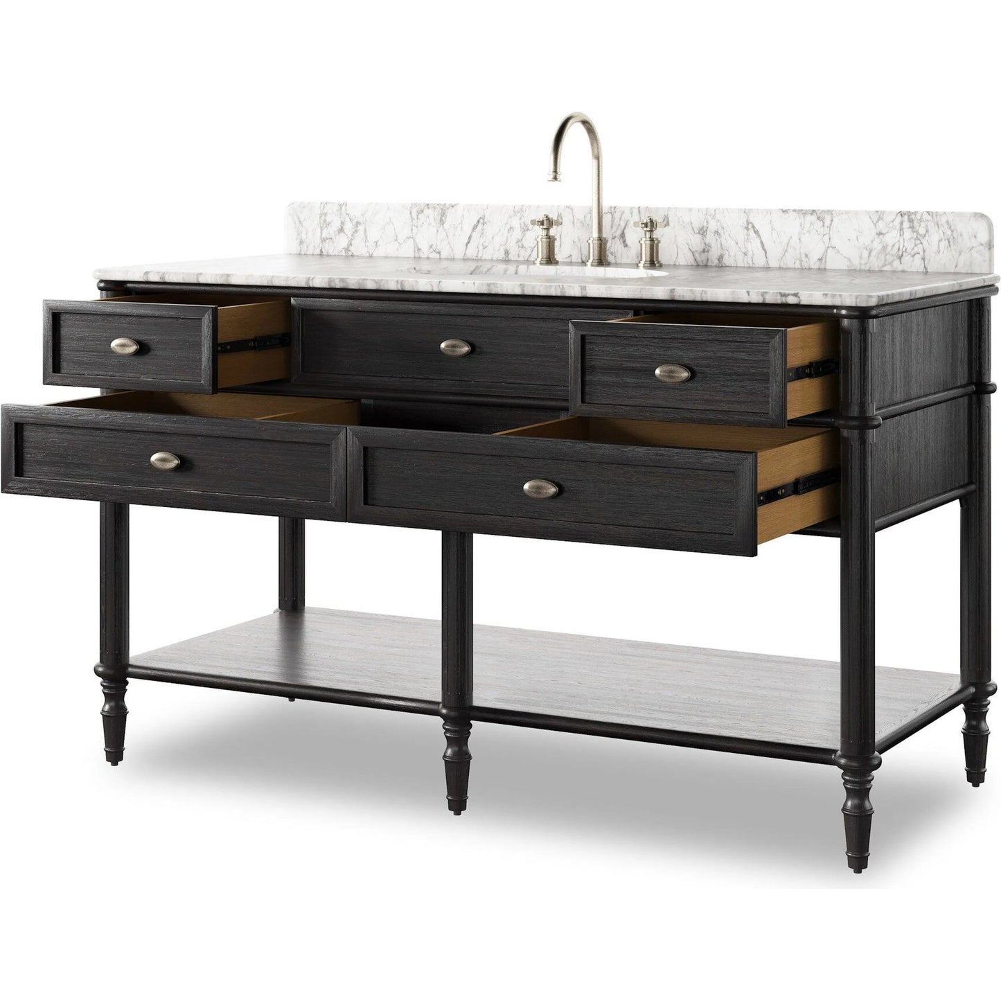 014 SI-2377106 | Closeup | Toulouse Single Wide Vanity by Four Hands. Made from unique in a unique style.
