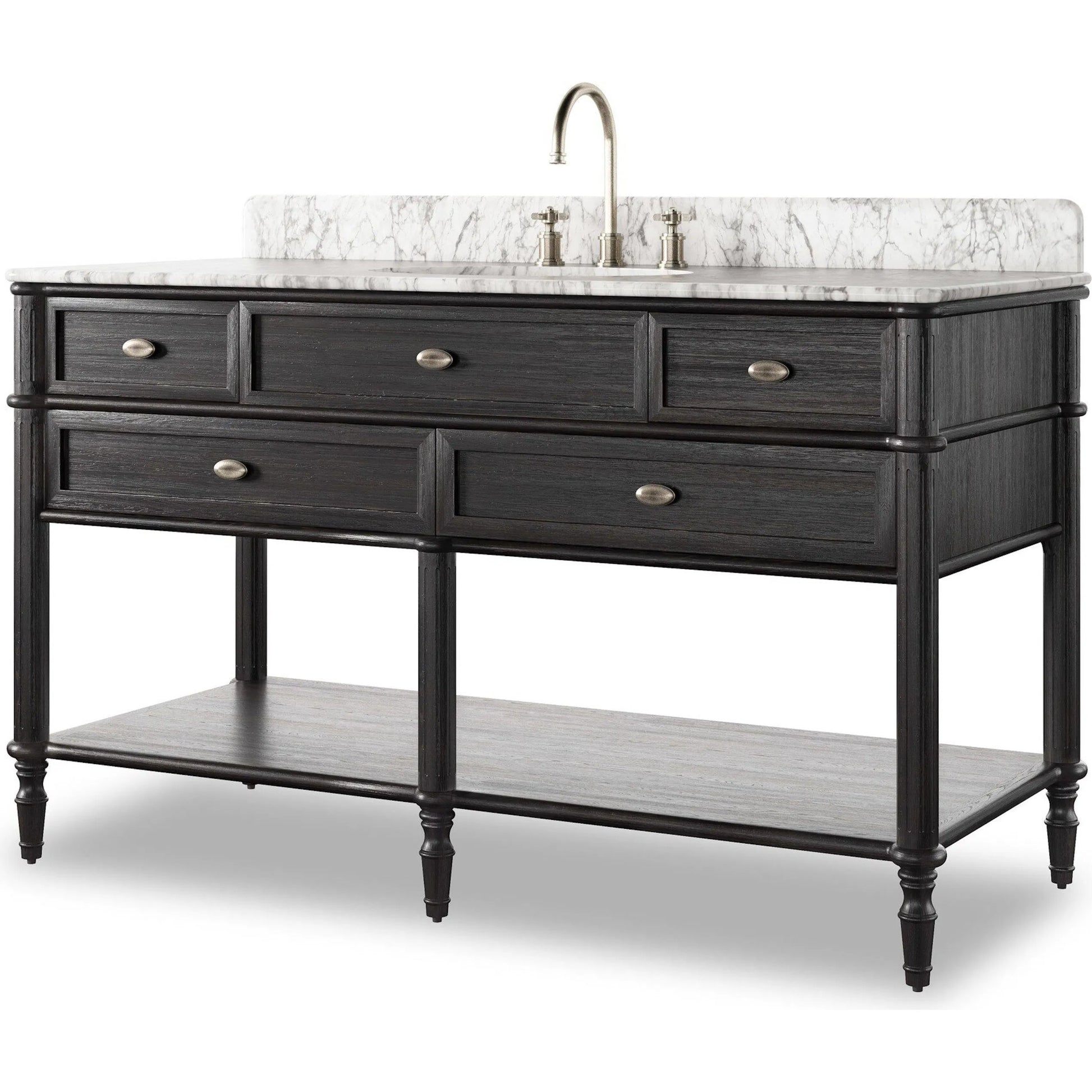 Toulouse Single Wide Vanity by Four Hands. Made from unique in a unique style.