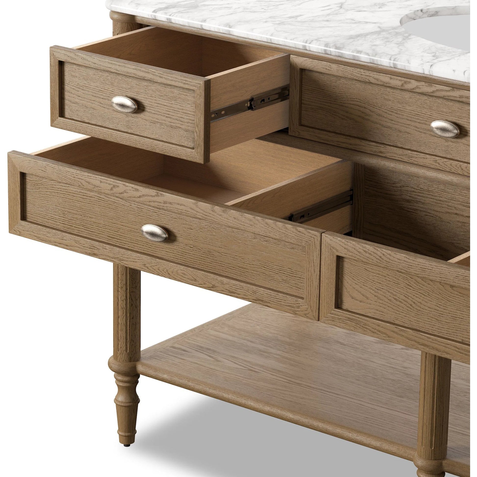 Toulouse Single Wide Vanity by Four Hands. Made from unique in a unique style.