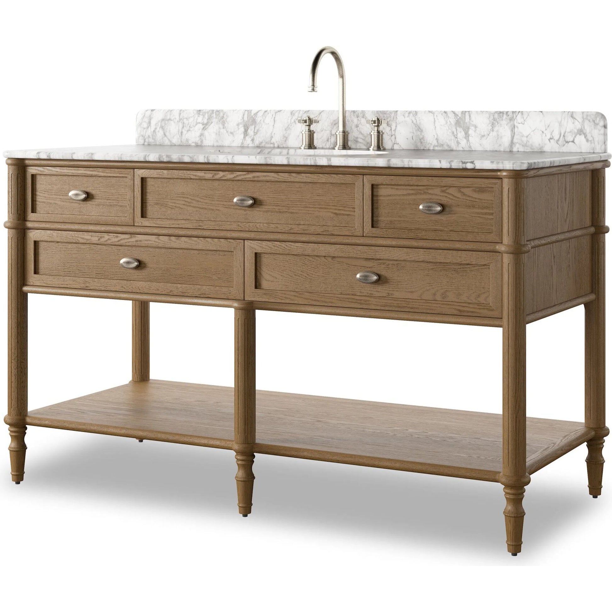 Toulouse Single Wide Vanity by Four Hands. Made from unique in a unique style.