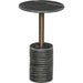 Reeves End Table by Four Hands. Made from solid marble, iron in a modern style.
