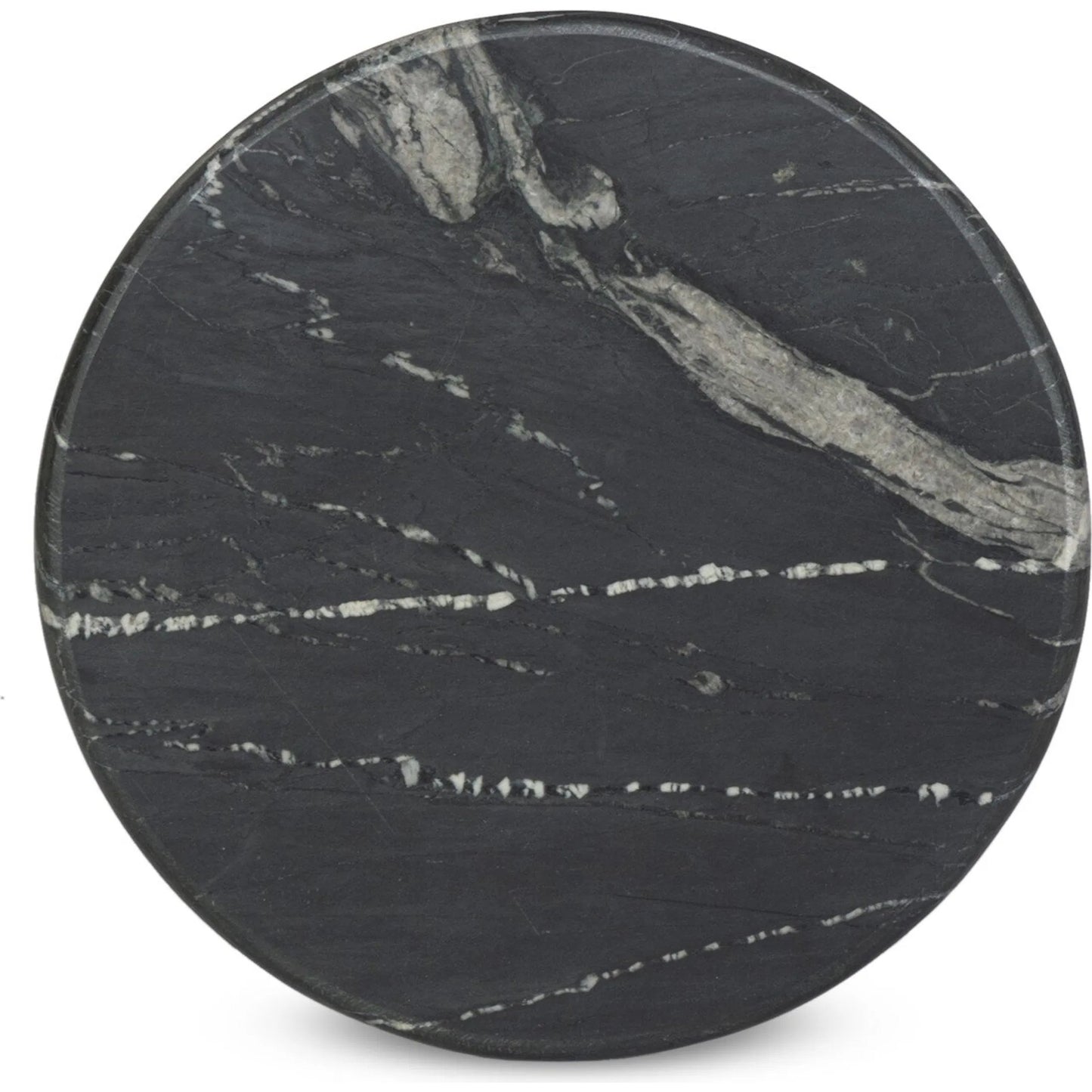 011 SI-2535292 | Additional Silo | Reeves End Table by Four Hands. Made from solid marble, iron in a modern style.