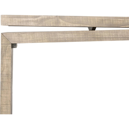 Matthes Large Console Table by Four Hands. Made from solid reclaimed pine in a modern style.