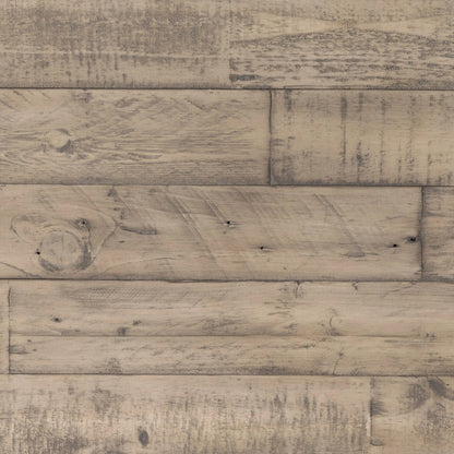 Matthes Large Console Table by Four Hands. Made from solid reclaimed pine in a modern style.
