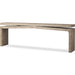 Matthes Large Console Table by Four Hands. Made from solid reclaimed pine in a modern style.
