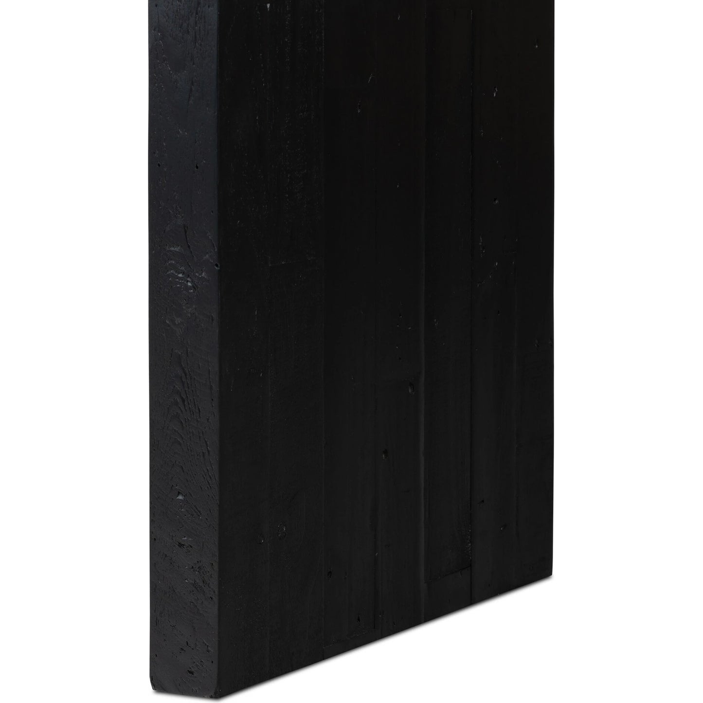 029 SI-2137505 | Closeup | Matthes Large Console Table by Four Hands. Made from solid reclaimed pine in a modern style.